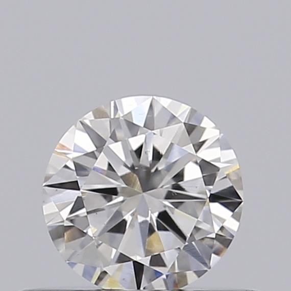 Actual 0.3 carat E Round lab-grown diamond