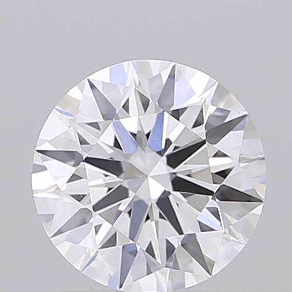 Actual 2 carat F Round lab-grown diamond