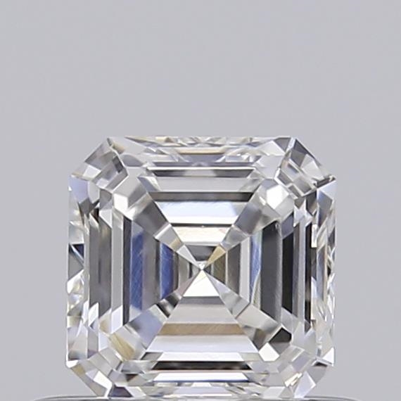 Actual 0.41 carat E Emerald lab-grown diamond