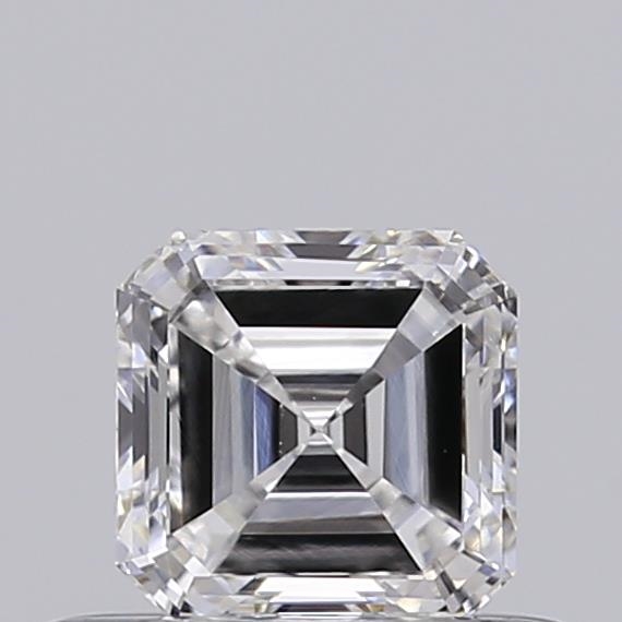 Actual 0.4 carat D Emerald lab-grown diamond